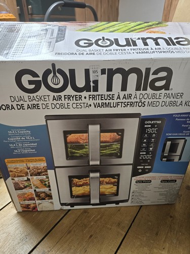 Gourmia dual basket air - dual,