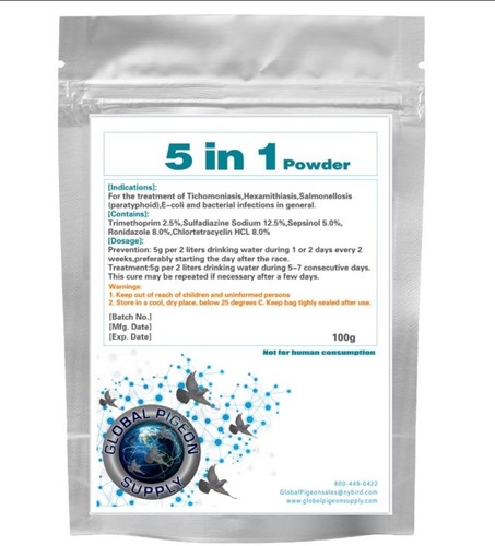 Pigeon supply 1 - 1, powder