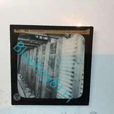 WW2 Home Front ARP Wardens Instruction Glass Slide Corrugated Iron & Wood Walls