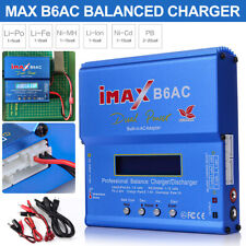 IMAX B6 80W Battery Charger Lipo NiMh Batteries Balance Digital Charger Power UK