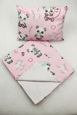 2 pc blanket set for cradle