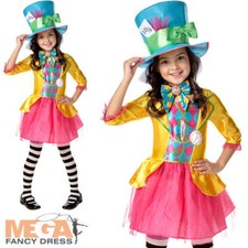 Mad Hatter Girls Fancy Dress