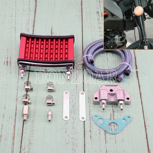 Red oil cooler cooling - red,