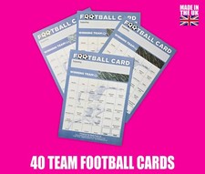 FOOTBALL SCRATCH CARDS