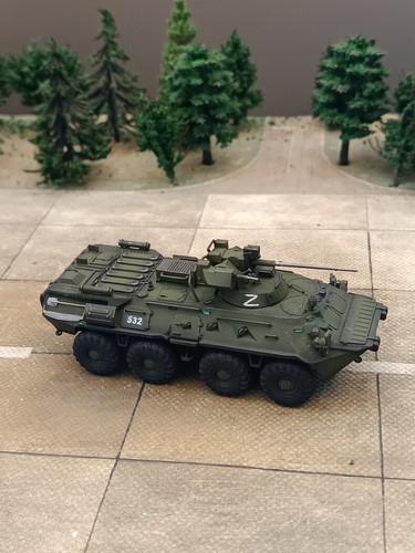 Printed btr 82a - 3d-printed, 1/72