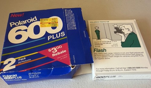 Polaroid 600 instant film - polaroid,