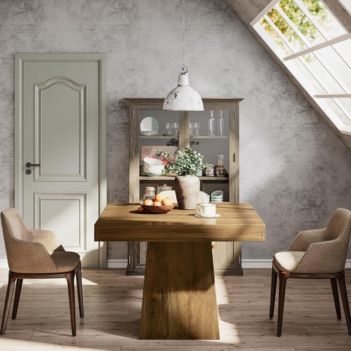 Square dining table - square, 4