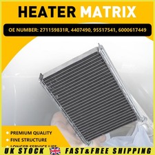 Heater matrix exchanger - heater,