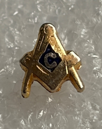 Tiny masonic compass - tiny, square