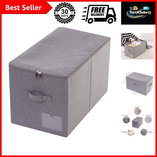 Large storage box 60l zippered - storage,