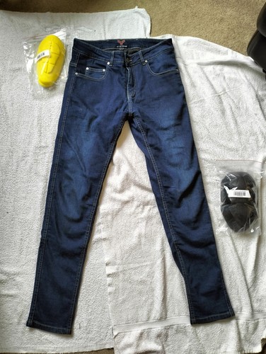 Mcw motorcycle blue jeans - blue,