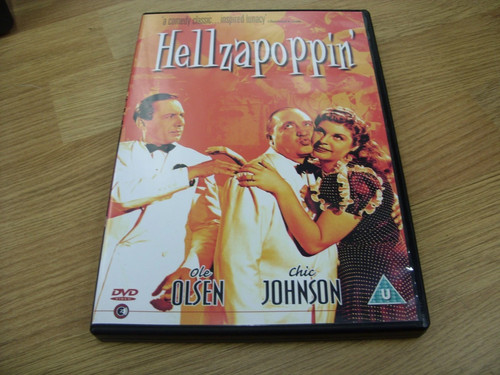 Hellzapoppin dvd vintage 40s - dvd,