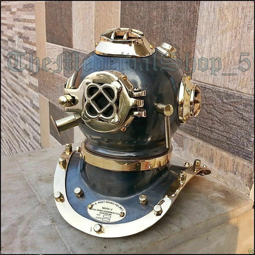Brass navy mark - mark, deep