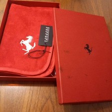 Ferrari Golf Towel Red retro Rare Japan Unused limited edition gift
