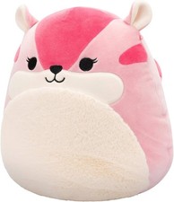 Squishmallows Pink Fox Fluffy Front Soft Plush Toy 8" New No Tags