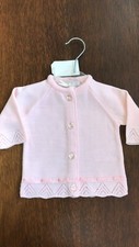 Zip Zap Pink Cardigan 9-12