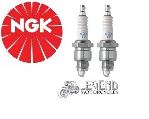 Genuine ngk spark plugs - 2x,
