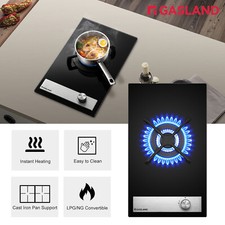 GASLAND 30 cm Gas on Glass Hob