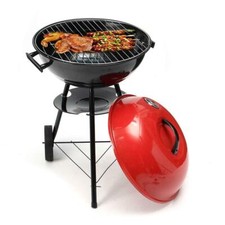 Portable Round Kettle Charcoal Grill BBQ Outdoor Heat Control Party BBQ Grill UK