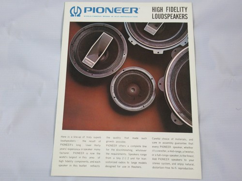 Pioneer vintage speaker - pioneer, fi