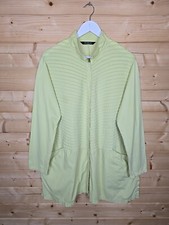 Yacco Maricard Jersey Panel Overshirt Pintuck Cotton Size 2 Yellow RRP £214