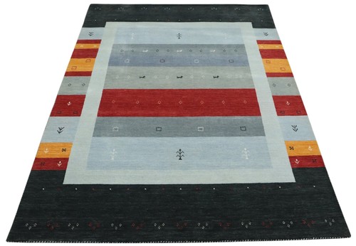 Gabbeh rug grey - rug,