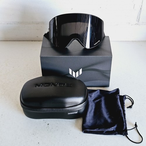 Monte ski snowboarding - monte, black