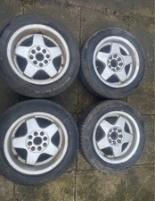Borbet A Alloy Wheels 4x100 14x8 ET25 MX5 Mk1 / 2 / 2.5