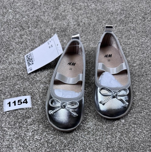 Baby girls silver ballet - h&m,