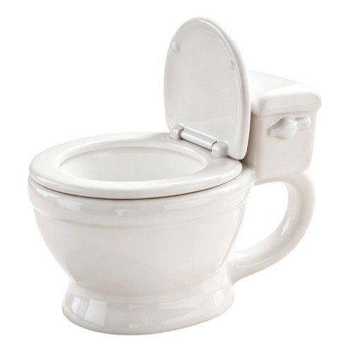 Desk coffee cup toilet - in, form