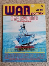 War Monthly Magazine July 1981