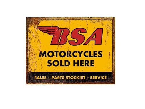 Bsa motorcycles sold - bsa, here