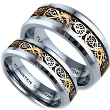 His And Hers Tungsten Celtic