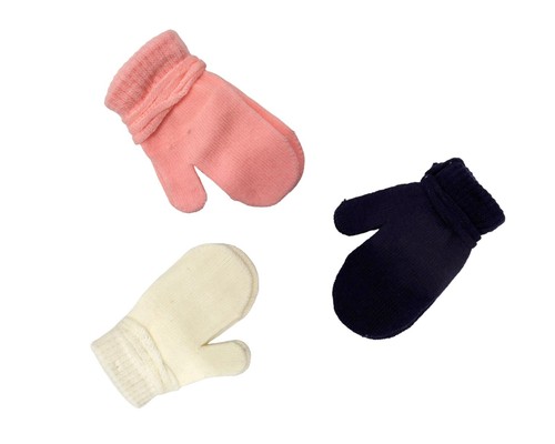Baby mittens mitts - baby, string