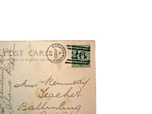 Postmark auchtermuchty fife - postmark.,