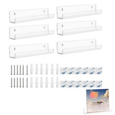 6 Pack Vinyl Record Shelf Wall