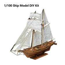 Wooden Sailing Boat DIY Ship