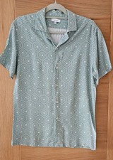 Reiss Green Mens Short Sleeves