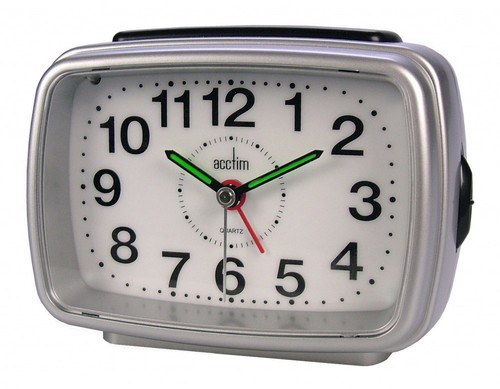 Acctim titan clock silver - acctim,