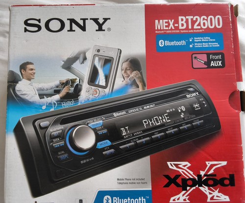 Sony mex bt2600 - sony, mex-bt2600
