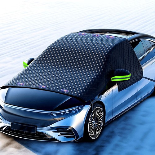 Car windshield snow cover - car,