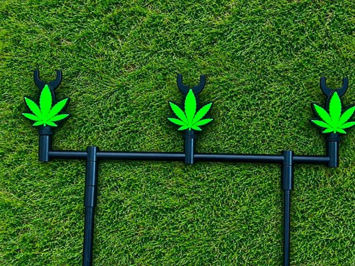 Custom weed leaf fishing - weed,