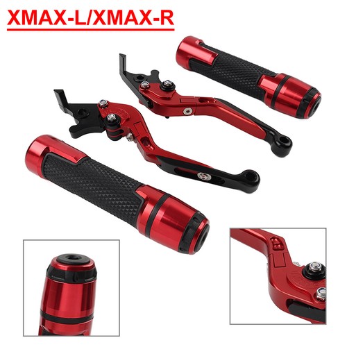 Red brake clutch - red, levers