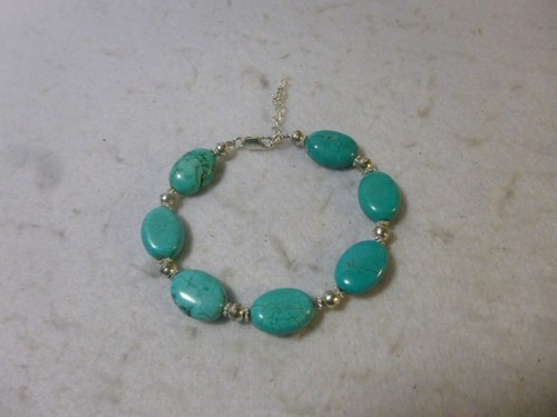 Turquoise and sterling silver - and,