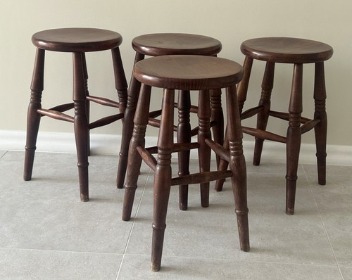 Four vintage solid - solid, rustic