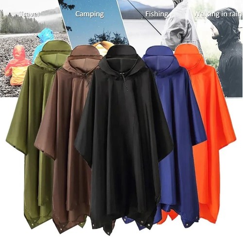 Hooded rain poncho water - rain,