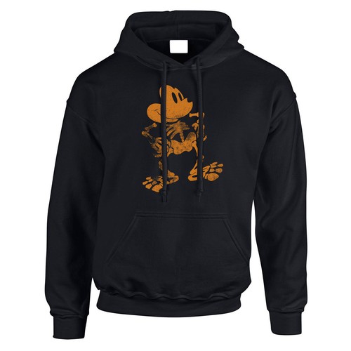 Mickey skeleton mens hoodie - mickey,
