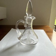 VINTAGE ETCHED GLASS