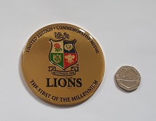 2001 British & Irish Lions Official Commemorative Medal