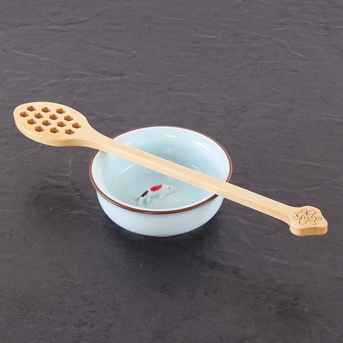 4pcs wooden honey dipper - 1/4pcs,